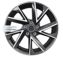 Khomen Wheels 7x17/5x112 ET40 D57,1 KHW1714 (Kodiaq/Tiguan) Black-FP