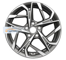Khomen Wheels 7x17/5x114,3 ET48 D67,1 KHW1716 (Sonata) Gray-FP
