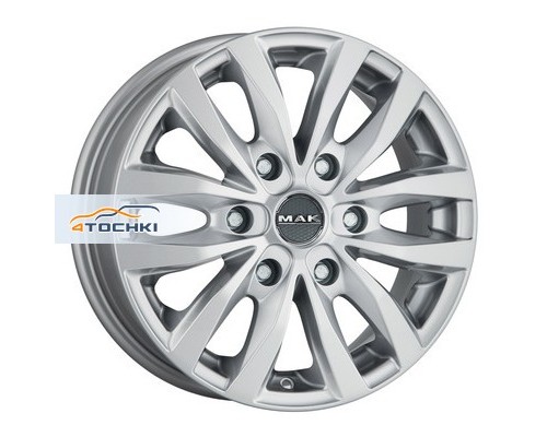 Купить диски MAK 7x17/5x160 ET55 D65,1 Load 5 Silver от производителя MAK в Казани Купить диски MAK 7x17/5x160 ET55 D65,1 Load 5 Silver от производителя MAK в Казани