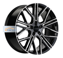 Khomen Wheels 9,5x21/5x112 ET36 D66,6 KHW2101 (E-tron) Black-FP