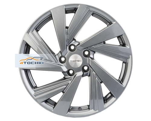 Купить диски Khomen Wheels 7,5x18/5x112 ET43 D57,1 KHW1801 (Kodiaq/Tiguan) Gray от производителя Khomen Wheels в Казани