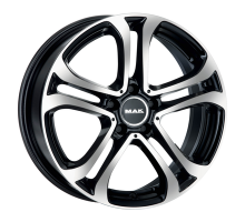 MAK 7,5x17/5x112 ET45 D66,6 Stuttgart Black mirror