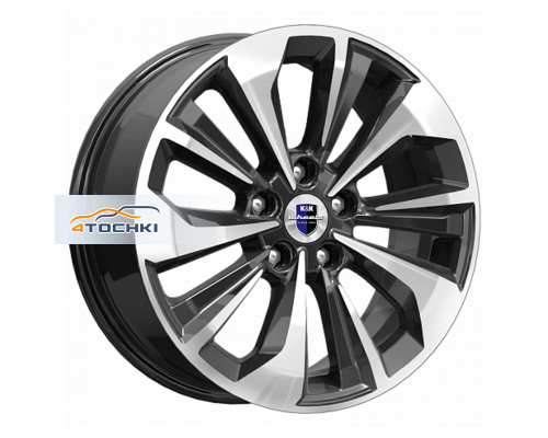 Купить диски K&K 7x17/5x114,3 ET45 D66,1 Авиор (КС936) Алмаз черный от производителя K&K в Казани