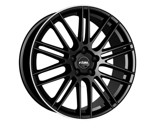 Купить диски Rial 9,5x21/5x112 ET22 D66,5 KiboX Diamant black lip polished от производителя Rial в Казани Купить диски Rial 9,5x21/5x112 ET22 D66,5 KiboX Diamant black lip polished от производителя Rial в Казани