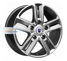 K&K 8x18/5x114,3 ET50 D67,1 Backfire (КС763M) Дарк платинум