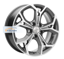 Khomen Wheels 7x17/5x114,3 ET50 D67,1 KHW1702 (CX-5/Seltos/Optima) Gray-FP