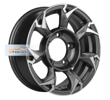 Khomen Wheels 5,5x15/5x139,7 ET5 D98,5 KHW1505 (Lada NIVA 4x4) Gray-FP