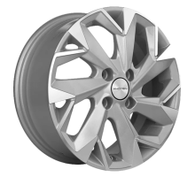 Khomen Wheels 5,5x14/4x100 ET38 D67,1 KHW1402 (Accent/Getz/i20) F-Silver-FP