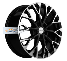 Khomen Wheels 7x17/5x108 ET50 D63,3 KHW1718 (Kuga/Focus/Volvo XC40/XC70) Black-FP
