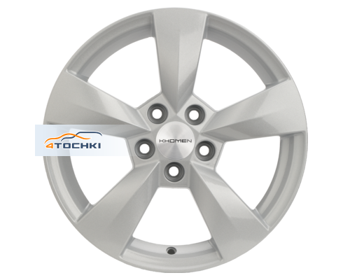 Купить диски Khomen Wheels 6x15/5x100 ET40 D57,1 KHW1504 (Polo) F-Silver от производителя Khomen Wheels в Казани Купить диски Khomen Wheels 6x15/5x100 ET40 D57,1 KHW1504 (Polo) F-Silver от производителя Khomen Wheels в Казани