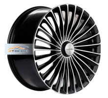 Khomen Wheels 8,5x20/5x112 ET38 D66,6 KHW2008 (Mercedes Front) Black-FP