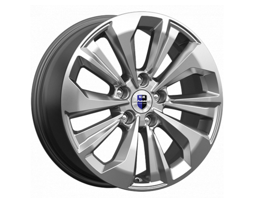 Купить диски K&K 7x17/5x110 ET35 D67,1 Авиор (КС936) Дарк платинум брайт от производителя K&K в Казани Купить диски K&K 7x17/5x110 ET35 D67,1 Авиор (КС936) Дарк платинум брайт от производителя K&K в Казани