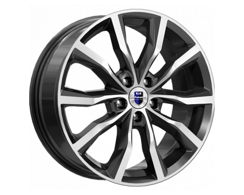 Купить диски K&K 7,5x18/5x110 ET45 D67,1 Портер (КС906) Алмаз черный от производителя K&K в Казани