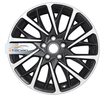 Khomen Wheels 7,5x18/5x108 ET50 D63,3 KHW1804 (XC40/XC60) Black-FP