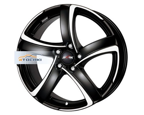 Купить диски Alutec 7,5x17/5x100 ET35 D63,3 Shark Racing black front polished от производителя Alutec в Казани