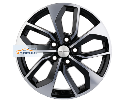 Купить диски Khomen Wheels 7x17/5x114,3 ET40 D66,1 KHW1703 (Qashqai) Black-FP от производителя Khomen Wheels в Казани Купить диски Khomen Wheels 7x17/5x114,3 ET40 D66,1 KHW1703 (Qashqai) Black-FP от производителя Khomen Wheels в Казани