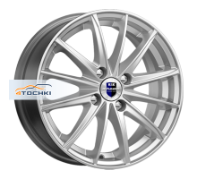 K&K 6x15/4x100 ET40 D67,1 Пойнт Бланк (KC884) Сильвер SK