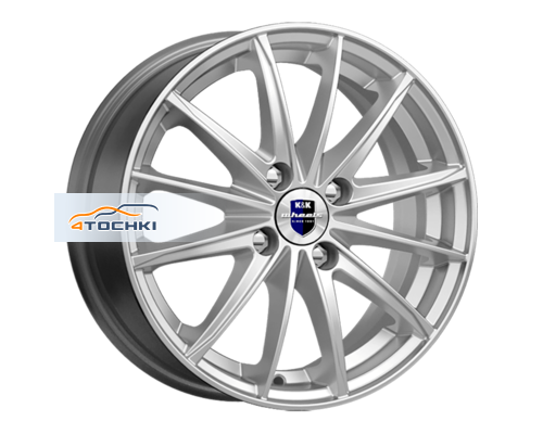 Купить диски K&K 6x15/4x100 ET40 D67,1 Пойнт Бланк (KC884) Сильвер SK от производителя K&K в Казани Купить диски K&K 6x15/4x100 ET40 D67,1 Пойнт Бланк (KC884) Сильвер SK от производителя K&K в Казани