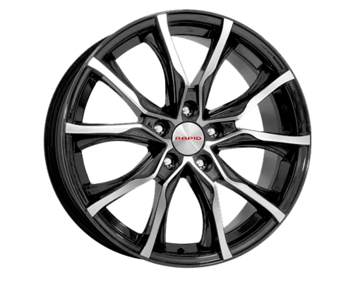 Купить диски K&K 7,5x17/5x114,3 ET46 D67,1 Твист-оригинал (КС697М) Алмаз черный от производителя K&K в Казани