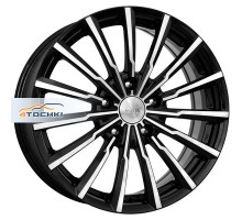 K&K 5,5x14/4x100 ET45 D67,1 Акцент (КС641) Алмаз черный