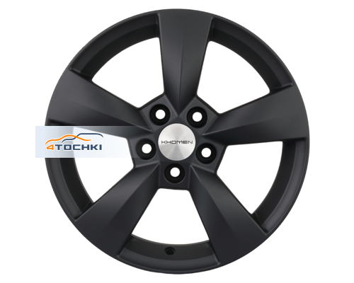 Купить диски Khomen Wheels 6x15/5x100 ET43 D57,1 KHW1504 (Fabia) Black matt от производителя Khomen Wheels в Казани