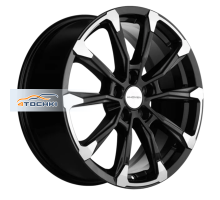 Khomen Wheels 7,5x18/5x114,3 ET53 D54,1 KHW1808 (Geely Coolray) Black-FP