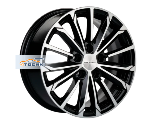 Купить диски Khomen Wheels 6,5x16/5x110 ET45 D67,1 KHW1611 (DFM 580) Black-FP от производителя Khomen Wheels в Казани