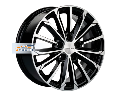 Купить диски Khomen Wheels 6,5x16/5x110 ET46 D63,3 KHW1611 (Changan CS35) Black-FP от производителя Khomen Wheels в Казани