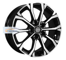 Khomen Wheels 6,5x16/5x114,3 ET40 D66,1 KHW1605 (Qashqai/Tiida) Black-FP