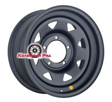 Off-Road Wheels 7x16/5x139,7 ET0 D110 УАЗ (треуг. мелкий) Черный матовый