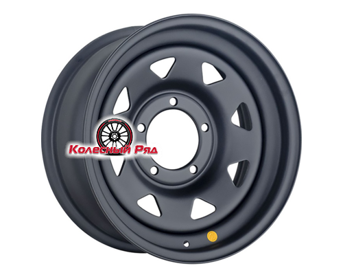 Купить диски Off-Road Wheels 7x16/5x139,7 ET0 D110 УАЗ (треуг. мелкий) Черный матовый от производителя Off-Road Wheels в Казани