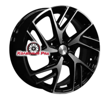 Khomen Wheels 6,5x17/5x114,3 ET40 D64,1 KHW1722 (Haval F7/F7x) Black-FP