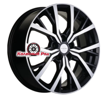 Khomen Wheels 7x18/5x114,3 ET50 D54,1 KHW1806 (Coolray) Black-FP