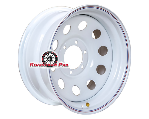 Купить диски Off-Road Wheels 8x17/6x139,7 ET-25 D110 Тойота Ниссан белый от производителя Off-Road Wheels в Казани