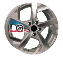 Khomen Wheels 7x17/5x114,3 ET45 D60,1 KHW1712 (Changan/Geely/Lexus/Toyota) F-Silver-FP