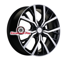 Khomen Wheels 7x18/5x114,3 ET45 D66,1 KHW1806 (Teana/X-trail/Juke) Black-FP