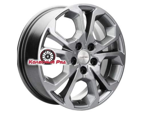 Купить диски Khomen Wheels 6,5x17/5x108 ET33 D60,1 KHW1711 (Chery/Exeed) Gray от производителя Khomen Wheels в Казани