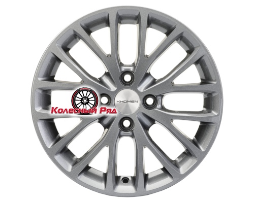 Купить диски Khomen Wheels 6x15/4x100 ET48 D54,1 KHW1506 (Rio/Solaris) Gray от производителя Khomen Wheels в Казани