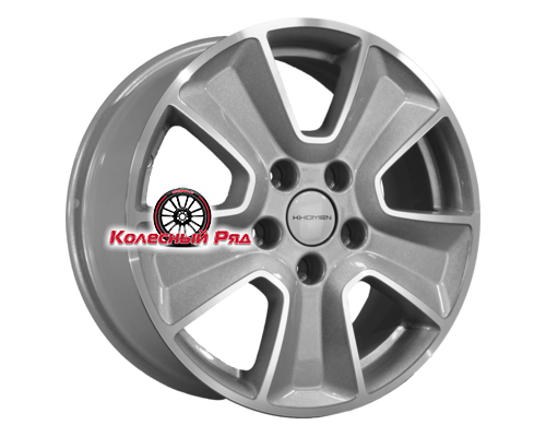 Купить диски Khomen Wheels 6,5x16/5x114,3 ET43 D67,1 KHW1601 (Huyndai/Kia) F-Silver-FP от производителя Khomen Wheels в Казани