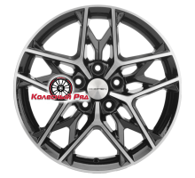 Khomen Wheels 7x17/5x112 ET49 D57,1 KHW1709 (Octavia) Black-FP