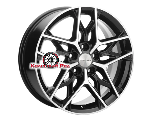 Купить диски Khomen Wheels 7x17/5x114,3 ET53 D67,1 KHW1709 (Ceed) Black-FP от производителя Khomen Wheels в Казани