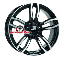 Alutec 8x18/5x120 ET30 D72,6 Drive Diamant black front polished