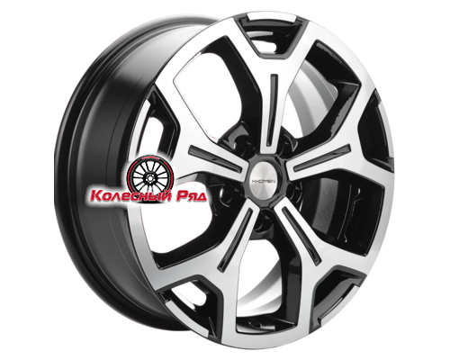 Купить диски Khomen Wheels 6,5x17/5x114,3 ET45 D54,1 KHW1710 (Coolray) Black-FP от производителя Khomen Wheels в Казани