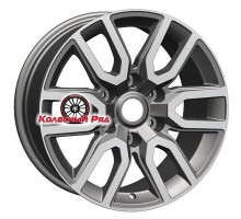 Khomen Wheels 8x17/6x139,7 ET25 D106,1 KHW1723 (Toyota LC Prado/Lexus GX) Gray-FP