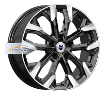 K&K 6,5x17/5x114,3 ET45 D67,1 Морейн (КС1046) Алмаз черный