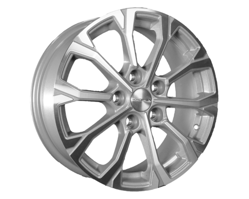 Купить диски Khomen Wheels 6,5x16/5x114,3 ET45 D60,1 KHW1605 (Toyota/Suzuki) F-Silver-FP от производителя Khomen Wheels в Казани