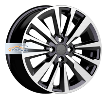K&K 6,5x16/4x100 ET49 D54,1 Эрман (КС997) Алмаз черный