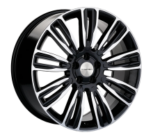 Khomen Wheels 8,5x20/5x108 ET45 D63,4 KHW2004 (Velar) Black-FP