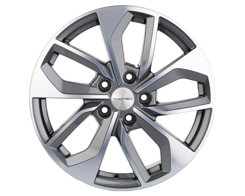 Купить диски Khomen Wheels 7x17/5x112 ET43 D57,1 KHW1703 (Kodiaq/Tiguan) Gray-FP от производителя Khomen Wheels в Казани Купить диски Khomen Wheels 7x17/5x112 ET43 D57,1 KHW1703 (Kodiaq/Tiguan) Gray-FP от производителя Khomen Wheels в Казани
