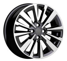 K&K 6,5x16/4x100 ET41 D60,1 Эрман (КС997) Алмаз черный